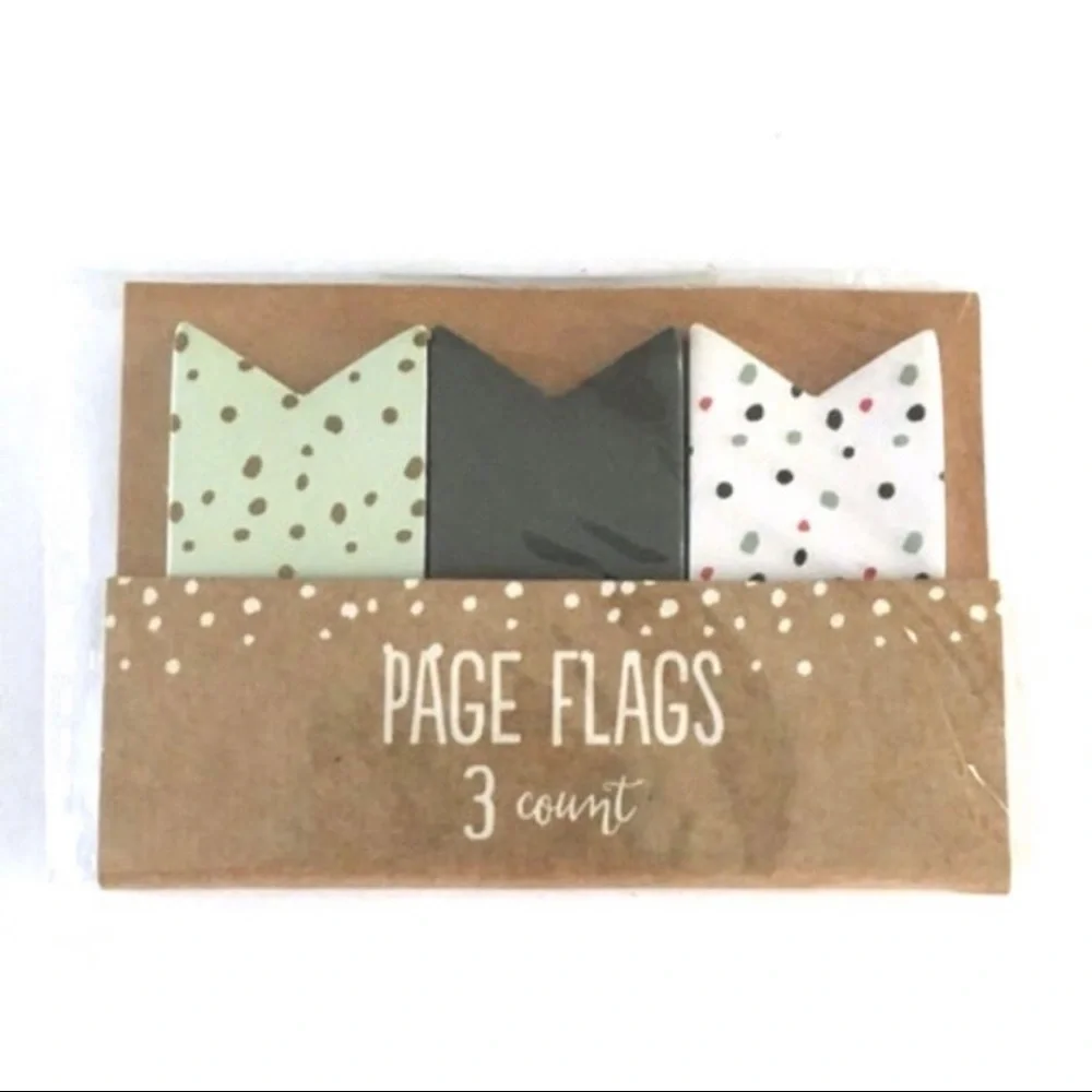 Christmas Stationery Set Page Flags Scissors Pencils Pens Planner Accessories